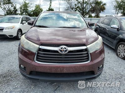 Piąte zdjęcie samochodu w środku: 2015 TOYOTA HIGHLANDER XLE VIN:5TDKKRFH8FS057833 - miniatura