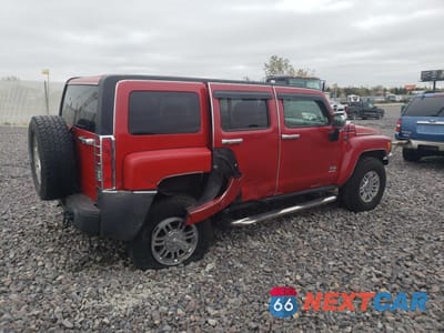 Trzecie zdjęcie samochodu z tyłu: 2008 HUMMER H3 VIN:5GTEN13E488179704 - miniatura