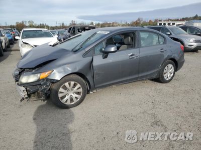 2012 HONDA CIVIC LX 19XFB2F59CE311599 - główne zdjęcie licytacji z USA - miniatura
