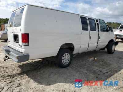 Trzecie zdjęcie samochodu z tyłu: 2001 FORD ECONOLINE E250 VAN VIN:1FTNS24L41HB03795 - miniatura
