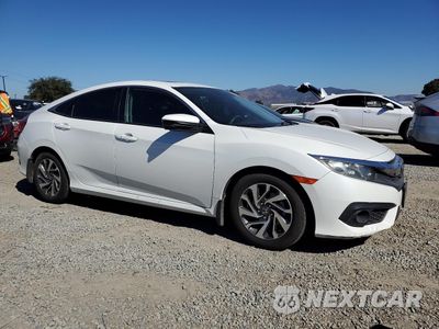 Czwarte zdjęcie samochodu z boku: 2018 HONDA CIVIC EX VIN:19XFC2F8XJE207790 - miniatura