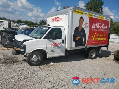 Drugie zdjęcie samochodu z przodu: 2023 CHEVROLET EXPRESS G4500 VIN:1HA6GUF73PN013058 - miniatura