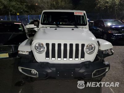 Piąte zdjęcie samochodu w środku: 2020 JEEP WRANGLER UNLIMITED SAHARA VIN:1C4HJXEN5LW259422 - miniatura