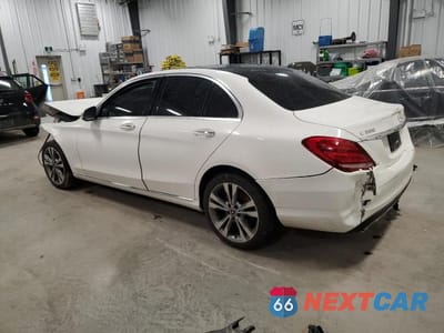 Drugie zdjęcie samochodu z przodu: 2018 MERCEDES-BENZ C 300 4MATIC VIN:55SWF4KB8JU275647 - miniatura