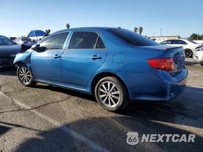 Drugie zdjęcie samochodu z przodu: 2009 TOYOTA COROLLA BASE VIN:JTDBL40E79J044118 - miniatura