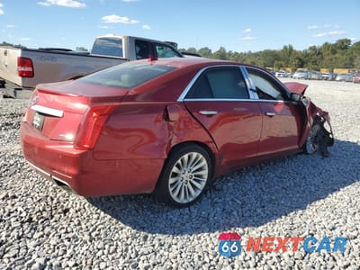 Trzecie zdjęcie samochodu z tyłu: 2014 CADILLAC CTS PERFORMANCE COLLECTION VIN:1G6AS5SX8E0174155 - miniatura