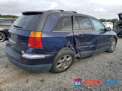 Trzecie zdjęcie samochodu z tyłu: 2005 CHRYSLER PACIFICA TOURING VIN:2C4GF68455R671829 - miniatura