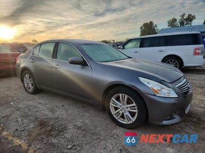 Czwarte zdjęcie samochodu z boku: 2011 INFINITI G37 VIN:JN1CV6AR0BM406454 - miniatura