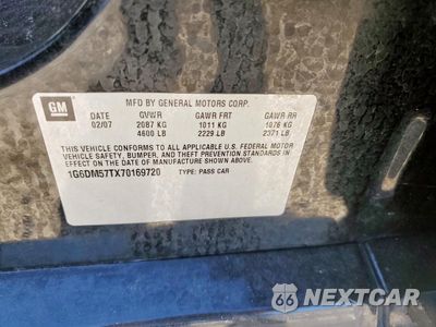 Zdjęcie 12 z 12 samochodu: 2007 CADILLAC CTS VIN:1G6DM57TX70169720 - miniatura