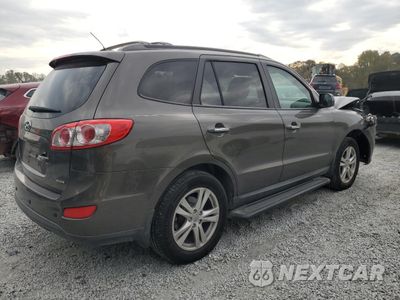 Trzecie zdjęcie samochodu z tyłu: 2012 HYUNDAI SANTA FE LIMITED VIN:5XYZK3AB5CG142412 - miniatura