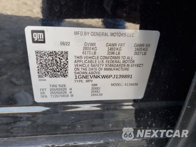 Zdjęcie 14 z 17 samochodu: 2023 CHEVROLET TRAVERSE HIGH COUNTRY VIN:1GNEVNKW6PJ139891 - miniatura