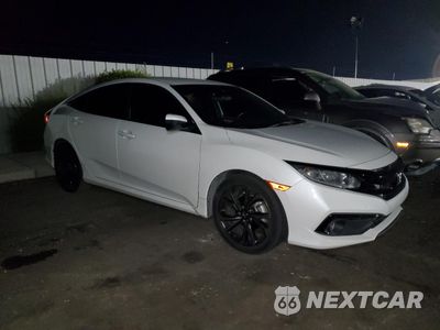 Czwarte zdjęcie samochodu z boku: 2019 HONDA CIVIC SPORT VIN:19XFC2F81KE023615 - miniatura
