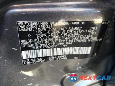 Zdjęcie 13 z 13 samochodu: 2013 TOYOTA RAV4 XLE VIN:2T3RFREV7DW006751 - miniatura