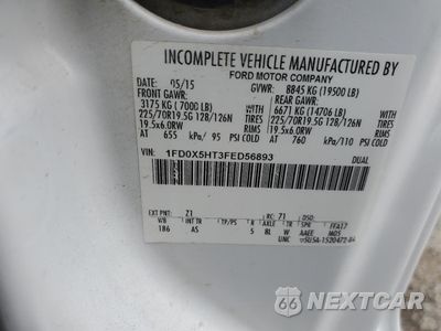 Zdjęcie 12 z 12 samochodu: 2015 FORD F550 SUPER DUTY VIN:1FD0X5HT3FED56893 - miniatura