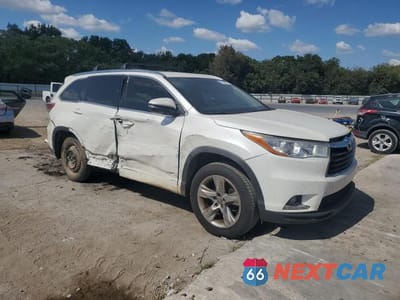 Czwarte zdjęcie samochodu z boku: 2016 TOYOTA HIGHLANDER LIMITED VIN:5TDYKRFH4GS152420 - miniatura