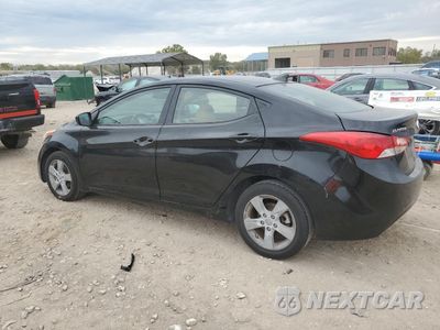 Drugie zdjęcie samochodu z przodu: 2013 HYUNDAI ELANTRA GLS VIN:KMHDH4AE3DU891052 - miniatura