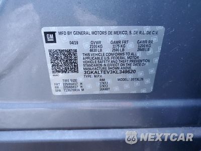 Zdjęcie 13 z 13 samochodu: 2019 GMC TERRAIN SLE VIN:3GKALTEV3KL349620 - miniatura