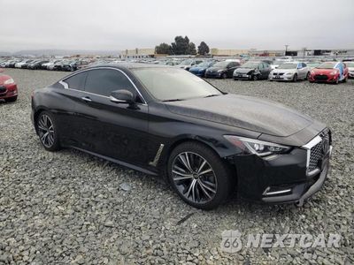 Czwarte zdjęcie samochodu z boku: 2021 INFINITI Q60 LUXE VIN:JN1EV7KK9MM410781 - miniatura