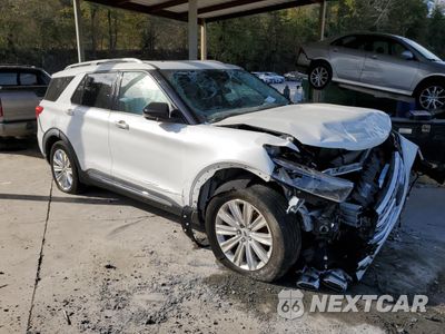 Czwarte zdjęcie samochodu z boku: 2022 FORD EXPLORER LIMITED VIN:1FMSK7FH8NGA45089 - miniatura