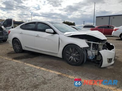 Czwarte zdjęcie samochodu z boku: 2014 KIA CADENZA PREMIUM VIN:KNALN4D74E5164100 - miniatura