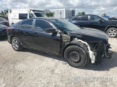 Czwarte zdjęcie samochodu z boku: 2018 HONDA CIVIC LX VIN:19XFC2F50JE039003 - miniatura