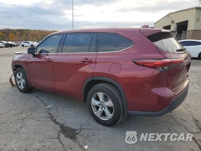 Drugie zdjęcie samochodu z przodu: 2020 TOYOTA HIGHLANDER L VIN:5TDBZRBH4LS024485 - miniatura