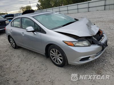 Czwarte zdjęcie samochodu z boku: 2012 HONDA CIVIC EX VIN:19XFB2F89CE031031 - miniatura