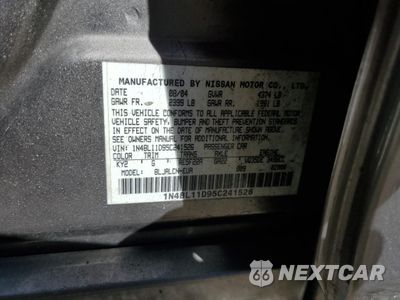 Zdjęcie 12 z 12 samochodu: 2005 NISSAN ALTIMA SE VIN:1N4BL11D95C241526 - miniatura