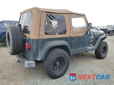 Trzecie zdjęcie samochodu z tyłu: 1998 JEEP WRANGLER / TJ SAHARA VIN:1J4FY49S6WP700341 - miniatura