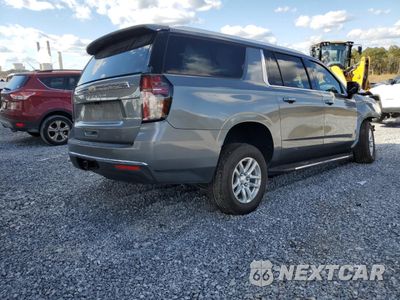 Trzecie zdjęcie samochodu z tyłu: 2021 CHEVROLET SUBURBAN C1500 LT VIN:1GNSCCKD6MR274216 - miniatura