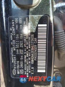 Zdjęcie 13 z 14 samochodu: 2017 GENESIS G80 BASE VIN:KMHGN4JE8HU173606 - miniatura