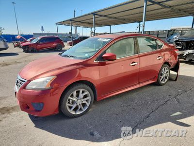 2014 NISSAN SENTRA S 3N1AB7AP9EY320954 - główne zdjęcie licytacji z USA - miniatura