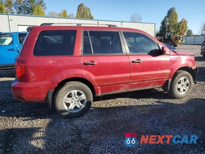 Trzecie zdjęcie samochodu z tyłu: 2005 HONDA PILOT EX VIN:2HKYF18415H548808 - miniatura