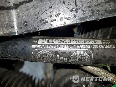 Zdjęcie 8 z 9 samochodu: 2000 HARLEY-DAVIDSON FLHTCUI VIN:1HD1FCW18YY652252 - miniatura