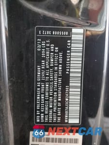 Zdjęcie 12 z 12 samochodu: 2012 VOLKSWAGEN GOLF VIN:WVWAB7AJ3CW247903 - miniatura