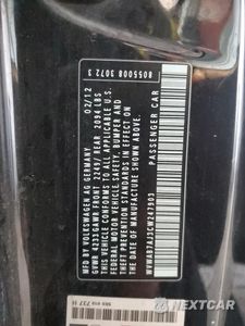 Zdjęcie 12 z 12 samochodu: 2012 VOLKSWAGEN GOLF VIN:WVWAB7AJ3CW247903 - miniatura