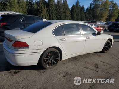 Trzecie zdjęcie samochodu z tyłu: 2005 BMW 745 LI VIN:WBAGN63595DS59111 - miniatura