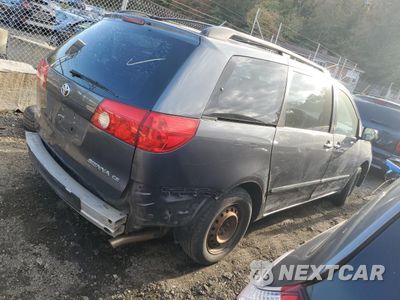 Trzecie zdjęcie samochodu z tyłu: 2007 TOYOTA SIENNA CE VIN:5TDZK23C17S074988 - miniatura
