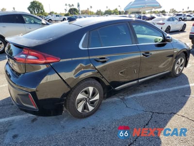Trzecie zdjęcie samochodu z tyłu: 2018 HYUNDAI IONIQ SEL VIN:KMHC75LC7JU065848 - miniatura