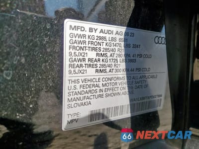 Zdjęcie 13 z 16 samochodu: 2023 AUDI Q7 PREMIUM PLUS VIN:WA1LXBF7XPD027664 - miniatura