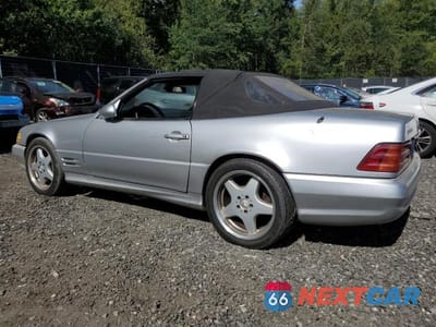Drugie zdjęcie samochodu z przodu: 2001 MERCEDES-BENZ SL 500 VIN:WDBFA68F51F197022 - miniatura