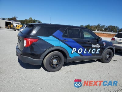 Trzecie zdjęcie samochodu z tyłu: 2020 FORD EXPLORER POLICE INTERCEPTOR VIN:1FM5K8AB6LGB86116 - miniatura