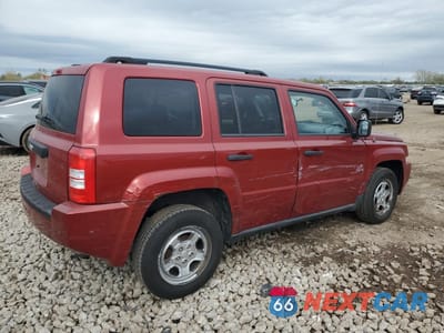 Trzecie zdjęcie samochodu z tyłu: 2009 JEEP PATRIOT VIN:1J4FT28A69D140645 - miniatura