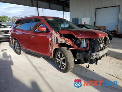Czwarte zdjęcie samochodu z boku: 2017 NISSAN PATHFINDER S VIN:5N1DR2MN6HC653804 - miniatura