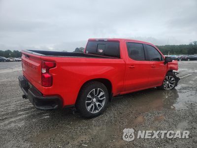 Trzecie zdjęcie samochodu z tyłu: 2019 CHEVROLET SILVERADO K1500 LT VIN:3GCUYDED3KG311708 - miniatura