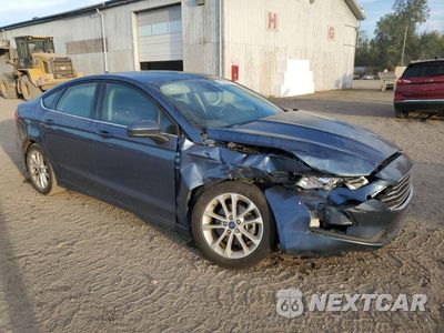 Czwarte zdjęcie samochodu z boku: 2019 FORD FUSION SE VIN:3FA6P0HD0KR215108 - miniatura
