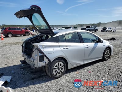 Trzecie zdjęcie samochodu z tyłu: 2018 TOYOTA PRIUS PRIME VIN:JTDKARFP0J3097148 - miniatura