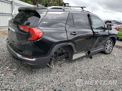 Trzecie zdjęcie samochodu z tyłu: 2020 GMC TERRAIN SLT VIN:3GKALVEXXLL330657 - miniatura