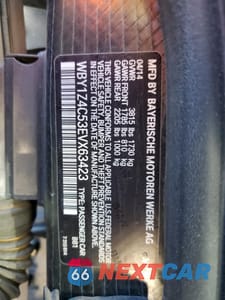 Zdjęcie 12 z 12 samochodu: 2014 BMW I3 REX VIN:WBY1Z4C53EVX63423 - miniatura