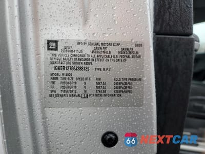 Zdjęcie 13 z 13 samochodu: 2008 GMC ACADIA SLE VIN:1GKER13768J288739 - miniatura